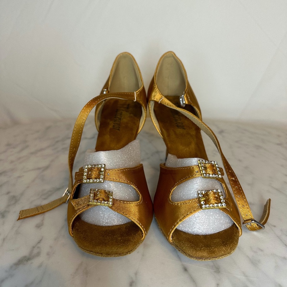 Bronze Ballroom Shoes/ New/ TTdancewear